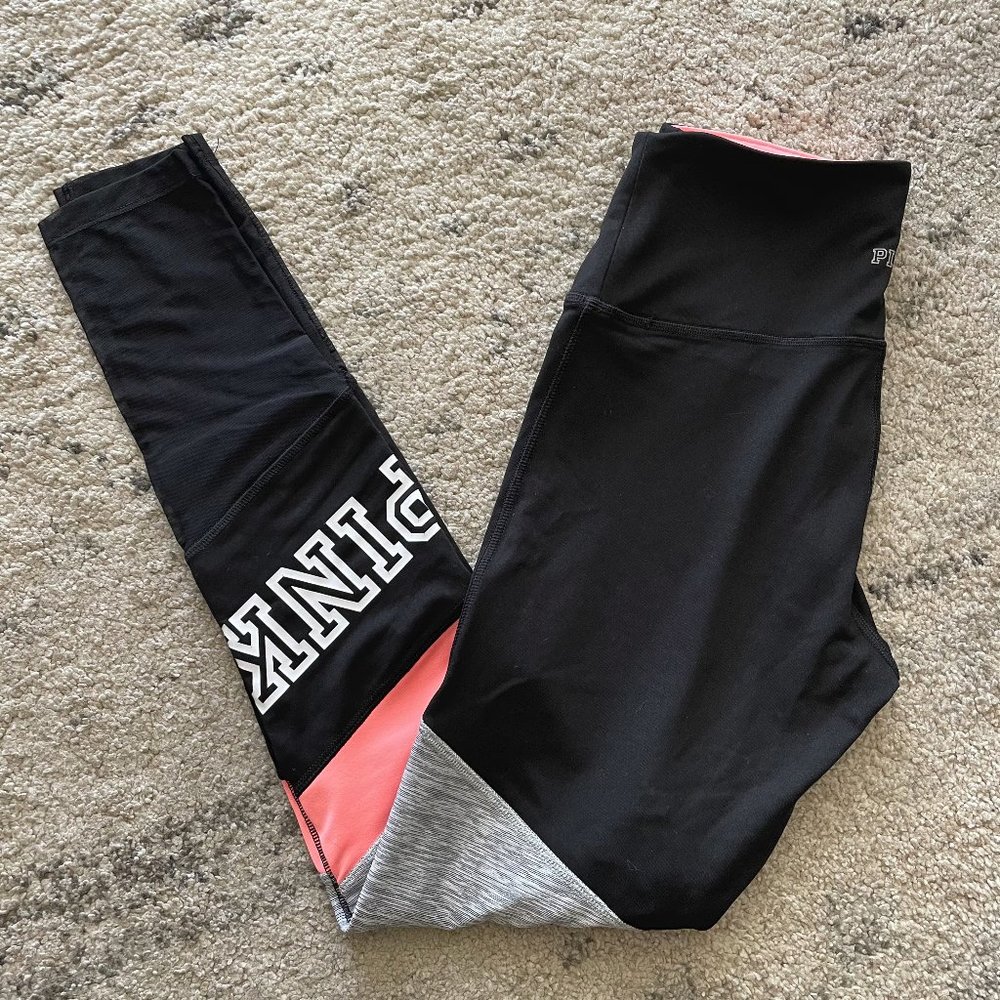 VS PINK Ultimate High Waist Mesh Leggings size Small S NWOT
